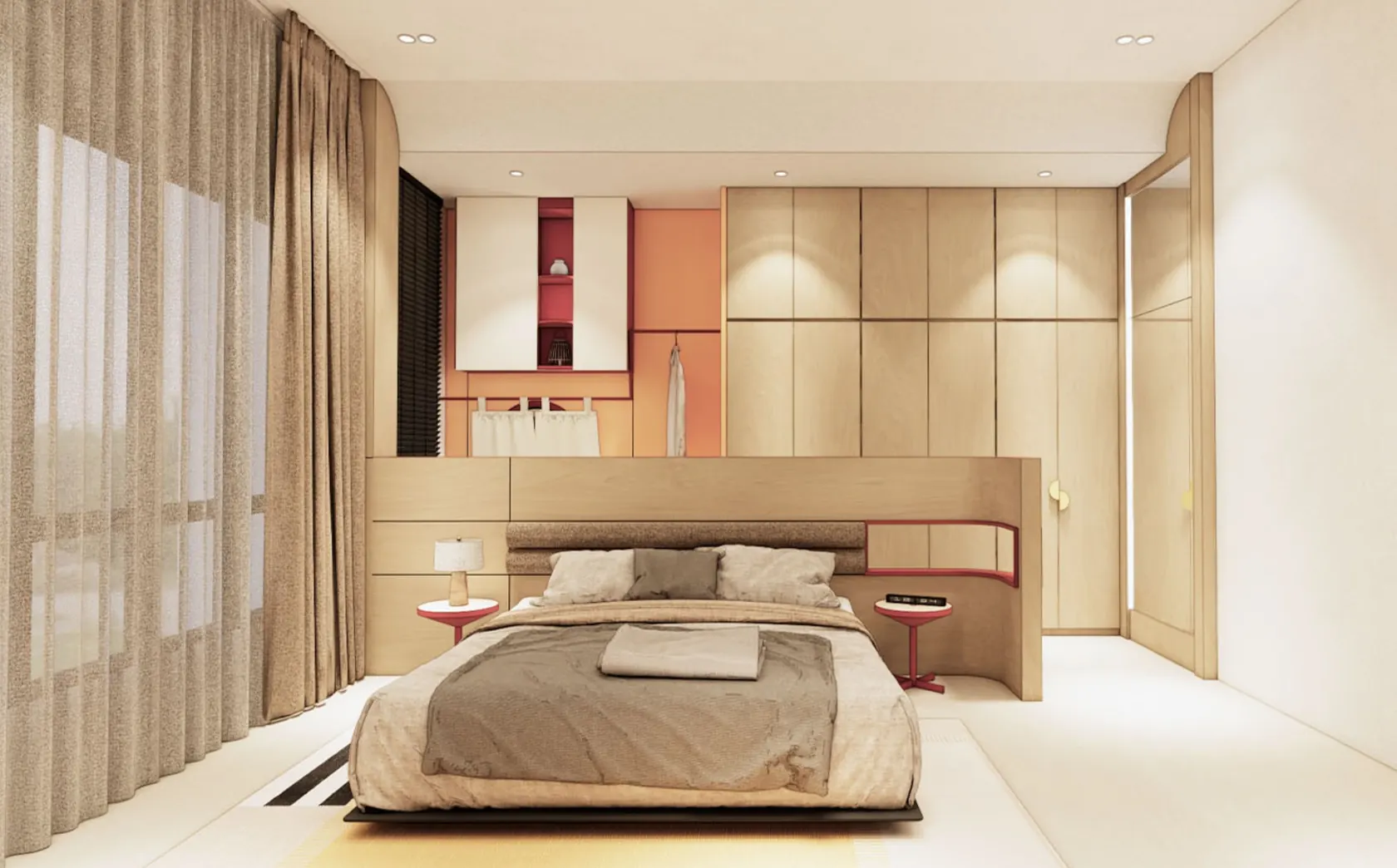 Inter Terrace master room